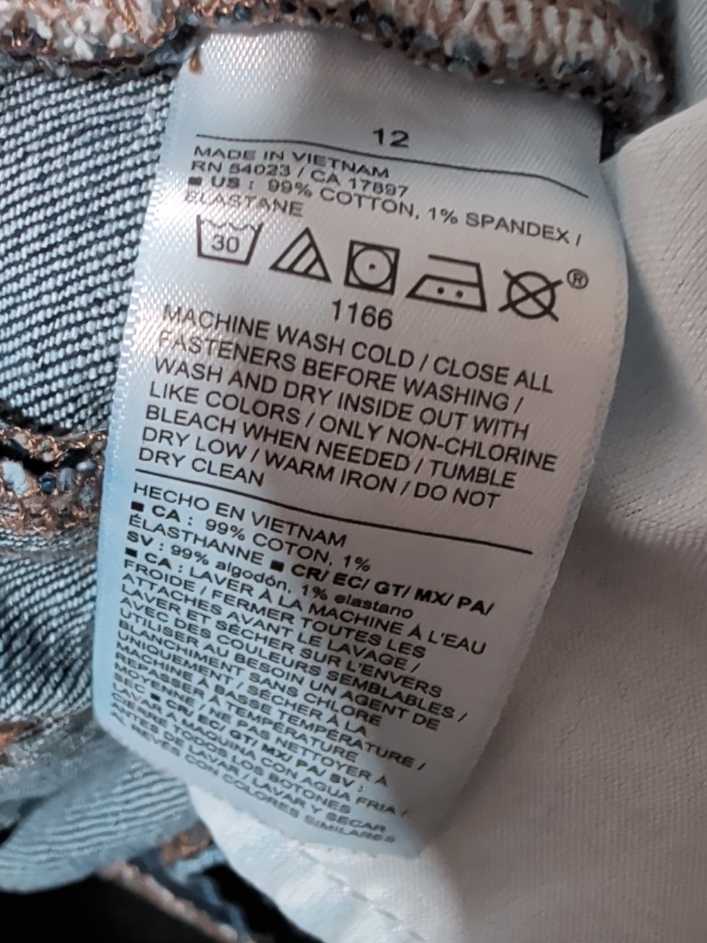 Old Navy Barrel Jeans 12 - Picture 11 of 11